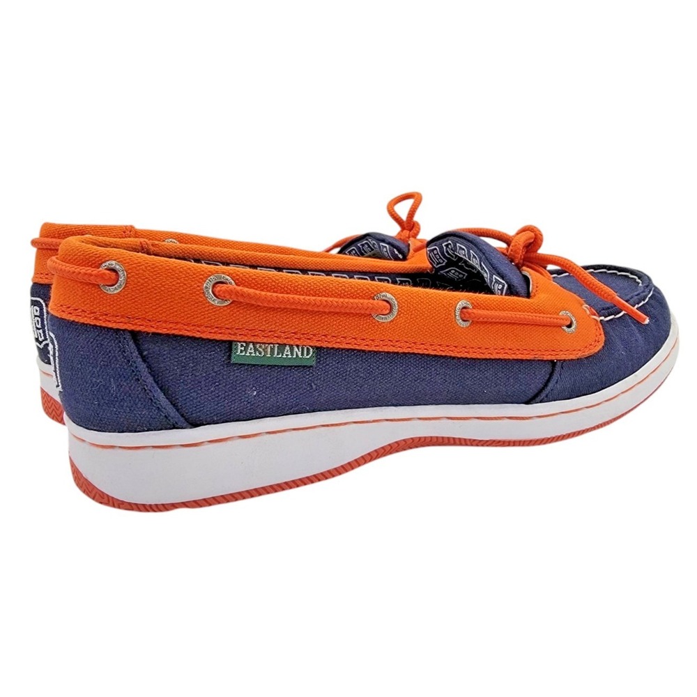 Eastland Sunset Women's Detroit Tigers MLB Baseball Canvas Boat Shoes Size 9 M - Picture 3 of 11